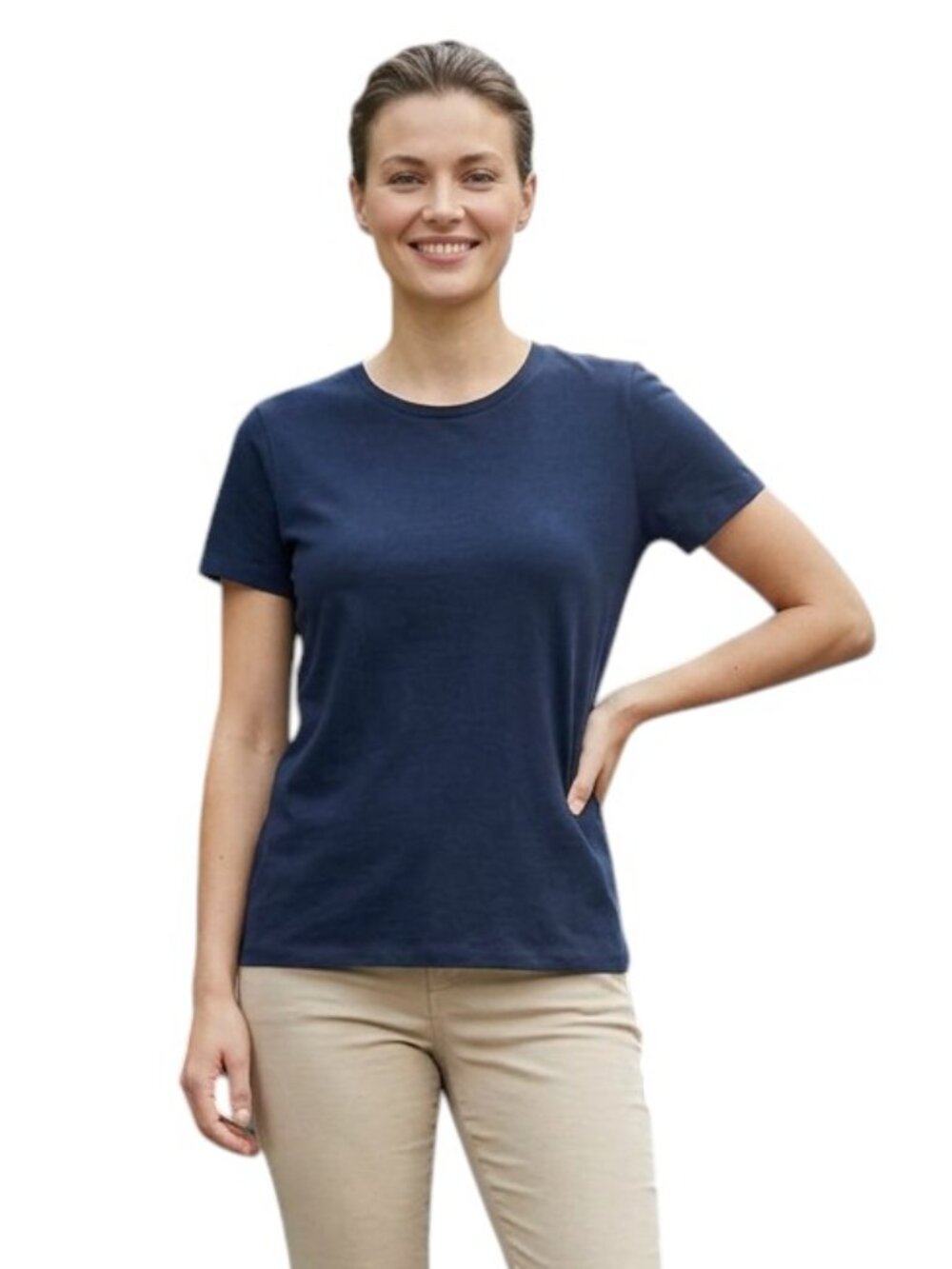 Vera Bradley Classic Navy Crew Neck Top, S